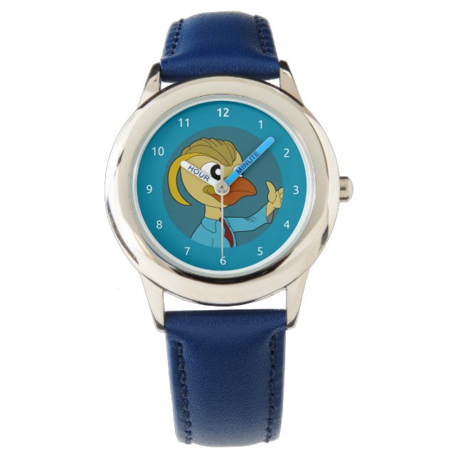 Pulsera Reloj de dibujos animados de frailecillo (Anverso)