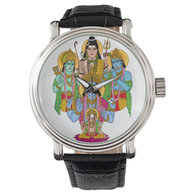 Pulsera Reloj de Dioses Hindúes (Anverso)