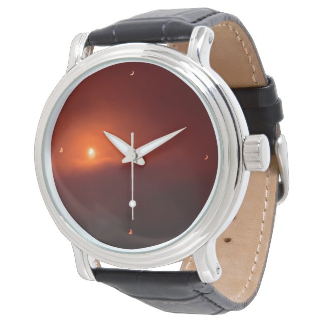 Pulsera Reloj de eclipse solar (Angular)