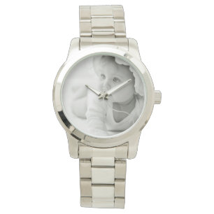 Pulsera Reloj de encargo de la foto del bebé o del niño