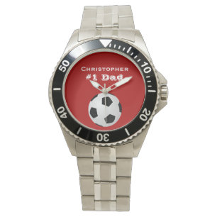 Pulsera Reloj de encargo del papá #1, personalizado,