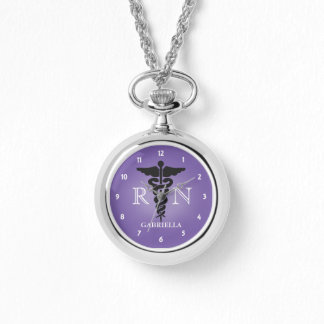 Pulsera Reloj de enfermería registrado personalizado