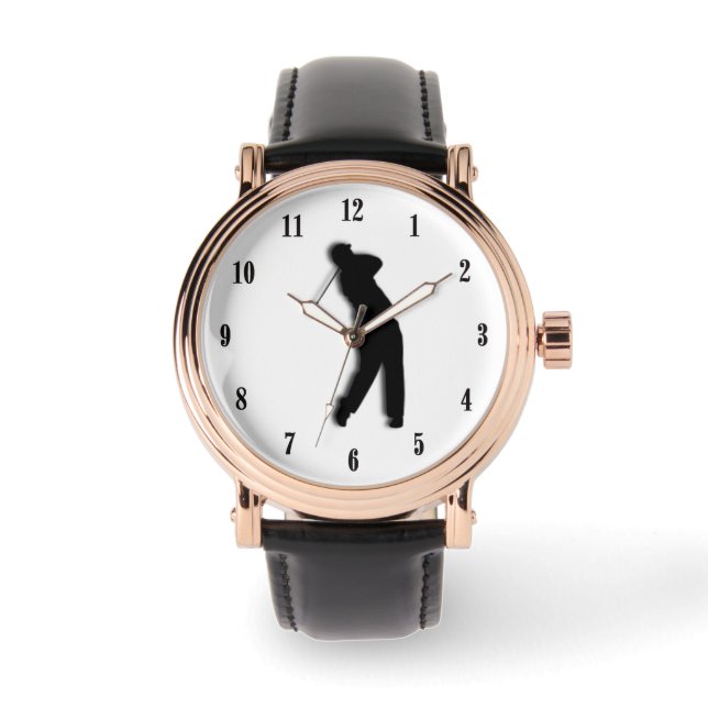 Pulsera Reloj de escritura de golf (Anverso)