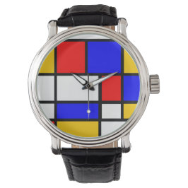 Pulsera Reloj de estilo Mondrian