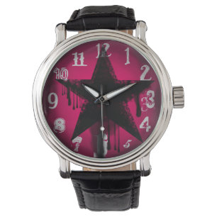 Pulsera Reloj de estrella de rock