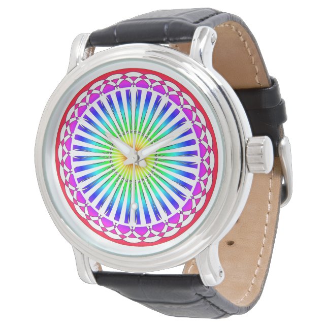 Pulsera Reloj de flor de verano (Angular)
