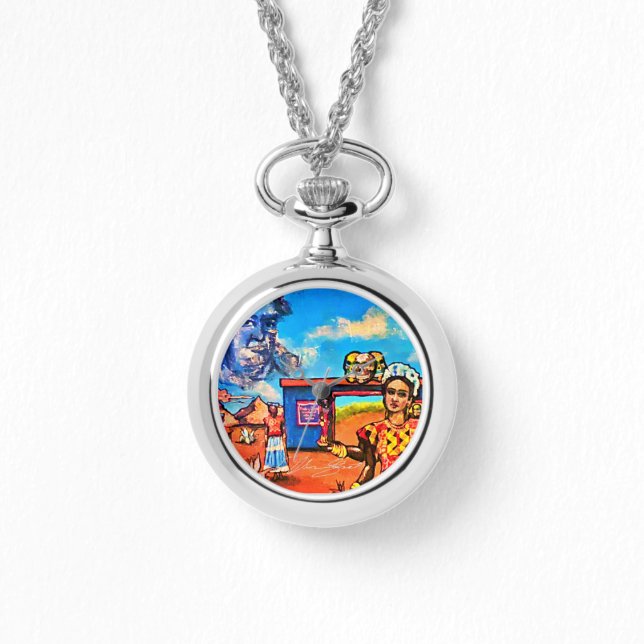 Pulsera Reloj de foto de aleación con collar (Anverso)