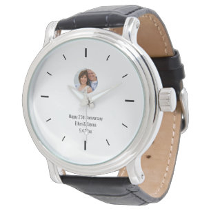 Pulsera Reloj de fotos moderno y sencillo para personaliza