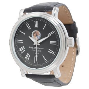 Pulsera Reloj de fotos moderno y sencillo para personaliza