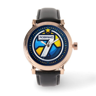 Pulsera Reloj de fútbol masculino personalizado, número 7