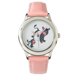 Pulsera Reloj de gallina y ternera con cinturón de juego