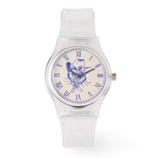 Pulsera Reloj de gatito (Anverso)