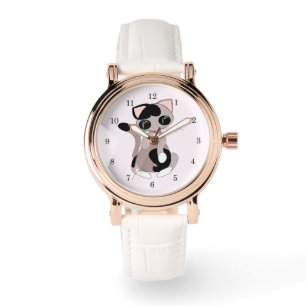 Pulsera Reloj de Gato Limpio - Personalizable