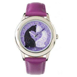 Pulsera Reloj de gatos en cuchara