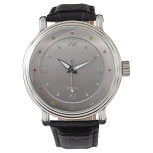 Pulsera Reloj de gema elegante
