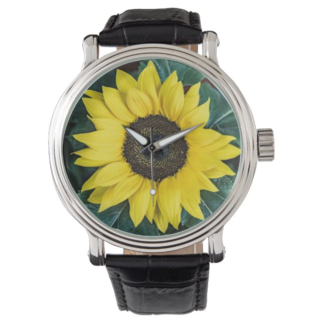 Pulsera Reloj de girasol (Anverso)