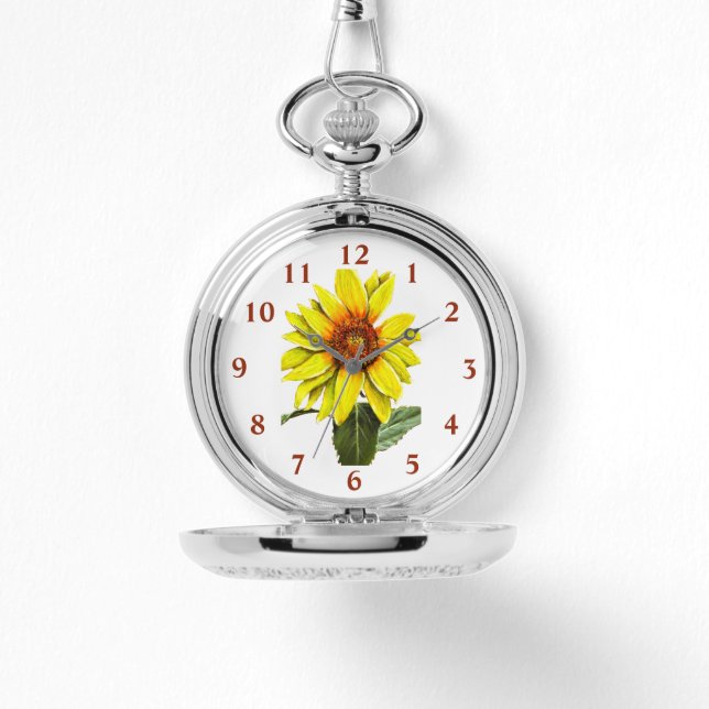 Pulsera Reloj de girasol (Anverso)