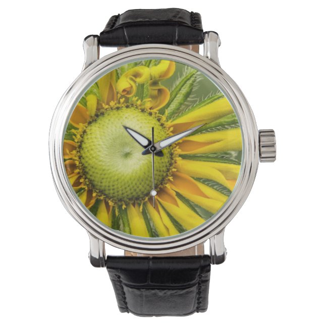 Pulsera Reloj de girasol (Anverso)