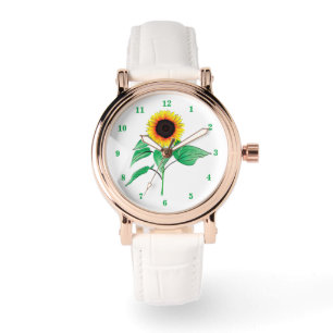 Pulsera Reloj de girasol moderno