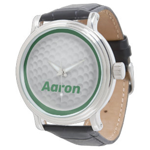Pulsera Reloj de golf personalizado para hombres regalo