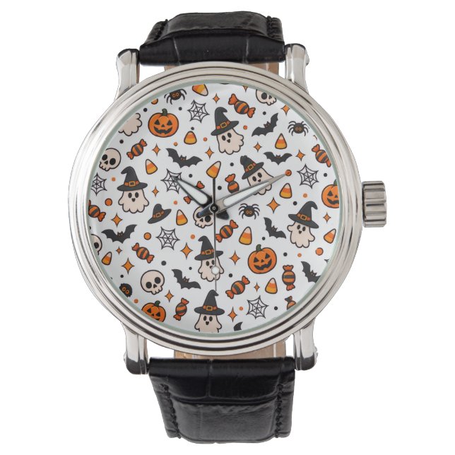 Pulsera reloj de halloween (Anverso)