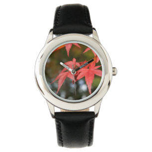 Pulsera Reloj de hojas de otoño