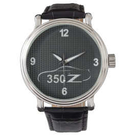 Pulsera Reloj de hombre diseño de fibra de carbono 350Z
