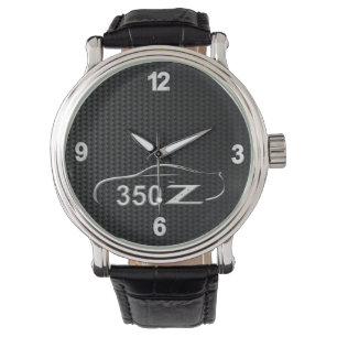 Pulsera Reloj de hombre diseño de fibra de carbono 350Z