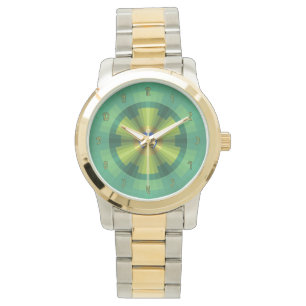 Pulsera Reloj de ilusión de pavo real