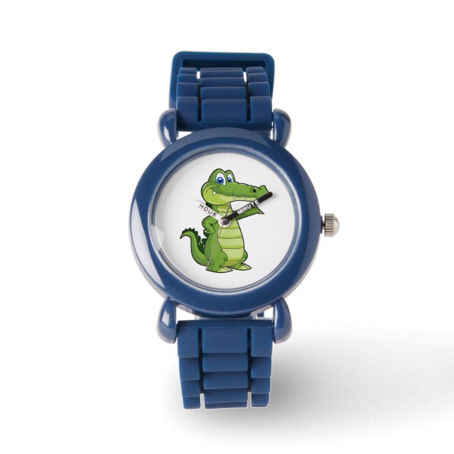 Pulsera Reloj de ilustracion del lagarto (Anverso)