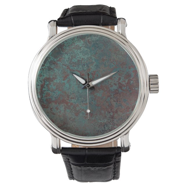 Pulsera Reloj de impresión de Corrosión "Cobre" (Anverso)