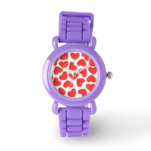 Pulsera Reloj de impresión de Sweet Hearts (Anverso)