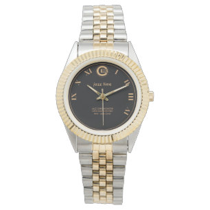 Pulsera Reloj de jazz - dial negro