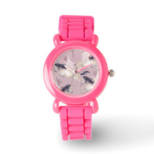 Pulsera reloj de joyas pegasus pastel