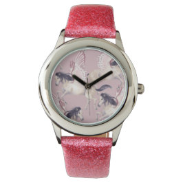 Pulsera reloj de joyas pegasus pastel
