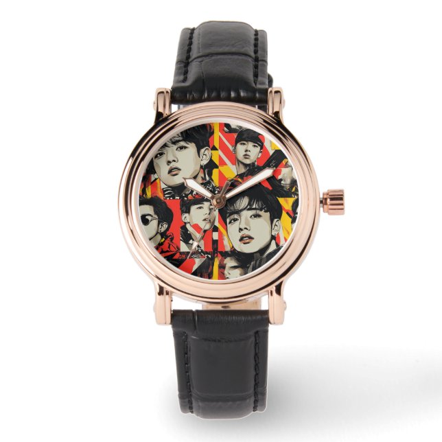 Pulsera Reloj de KPop (Anverso)