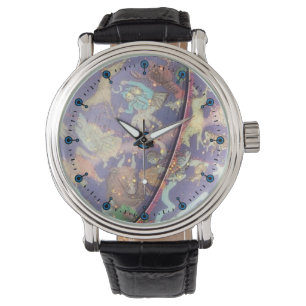 Pulsera Reloj de la astronomía del globo celestial