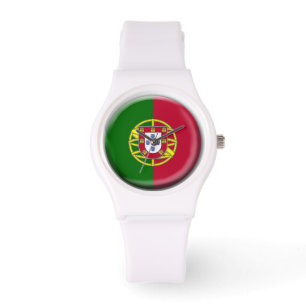 Pulsera Reloj de la bandera de Portugal