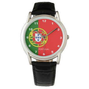 Pulsera Reloj de la bandera de Portugal