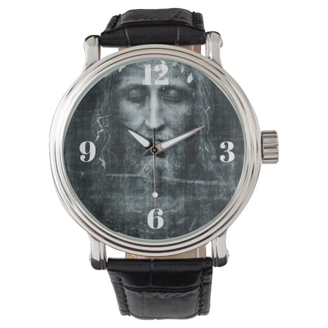 Pulsera Reloj de la cara de Jesús (Anverso)