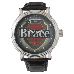 Pulsera Reloj de la celebración de Bruce Escocia del clan