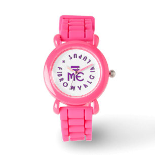 Pulsera Reloj de la conciencia del Fibromyalgia y del