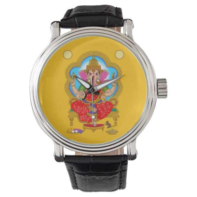 Pulsera Reloj de la Diosa Vinayaki (Anverso)