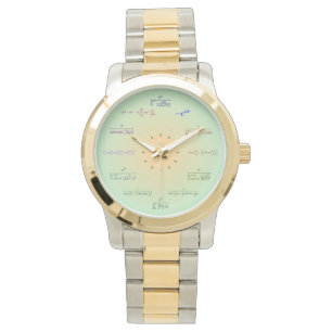 Pulsera Reloj de la matemáticas