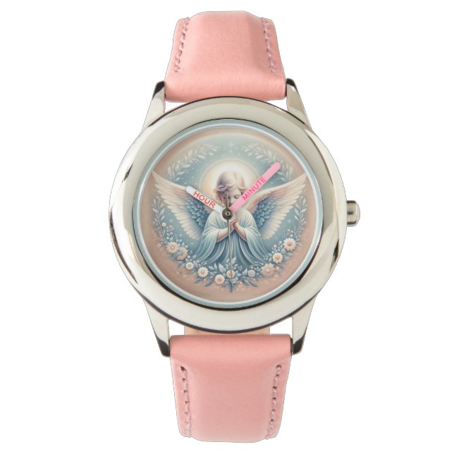 Pulsera Reloj de la muñeca Angel para niños (Anverso)