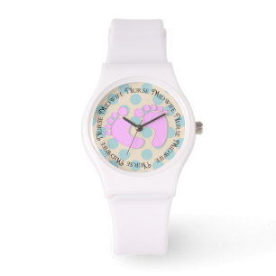 Pulsera Reloj de la partera de la enfermera