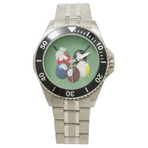 Pulsera Reloj de la piscina/de los billares