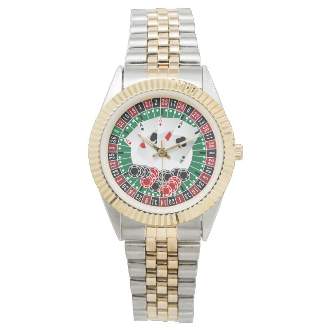 Pulsera Reloj de la ruleta: Nouveau (Anverso)