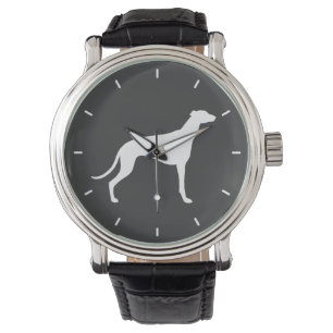 Pulsera Reloj de la silueta del perro del galgo