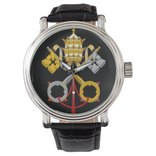 Pulsera Reloj de las llaves papales para los hombres